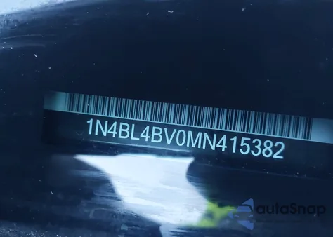 2021 Nissan Altima S Fwd from USA, damaged, VIN 1N4BL4BV0MN415382